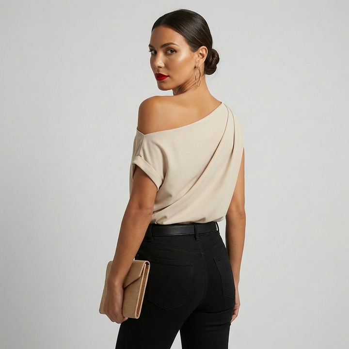 Off-shoulder top til kvinder