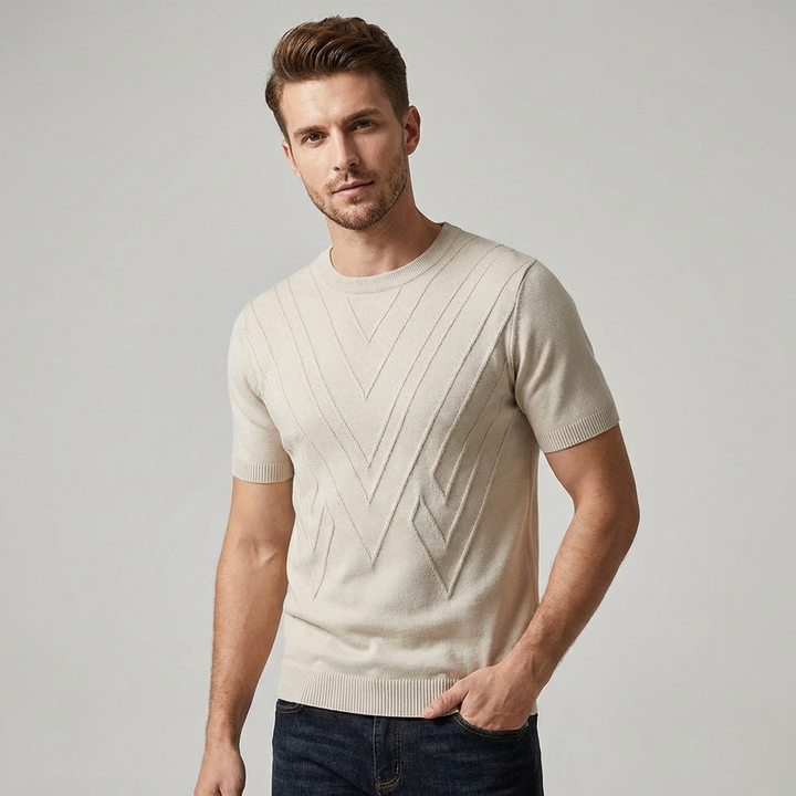 Moderne og stilfuld luksus T-shirt til mænd