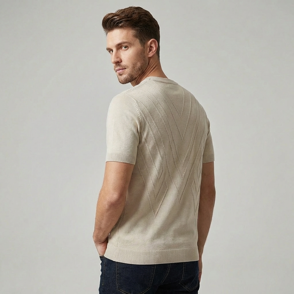 Moderne og stilfuld luksus T-shirt til mænd