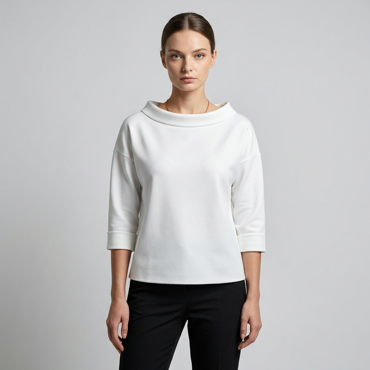 Dame forårssweatshirt i bomuld