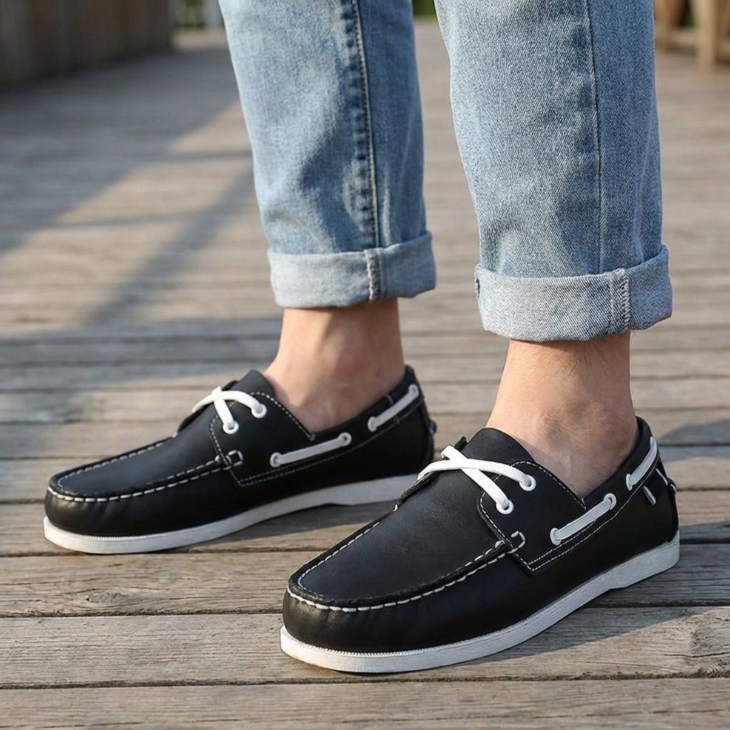 Retro snørestøvler til mænd i vintage-stil