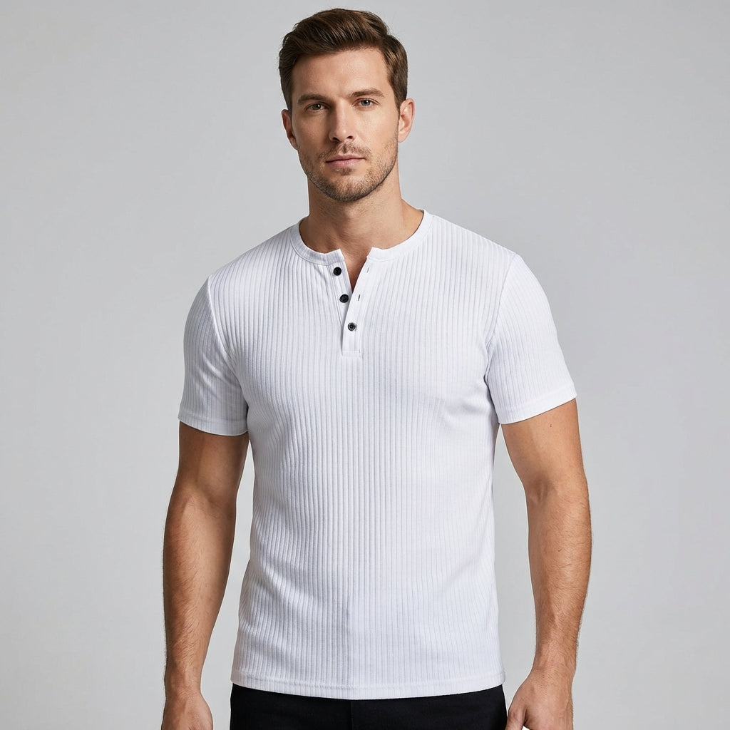 Muscle-fit T-shirt til mænd
