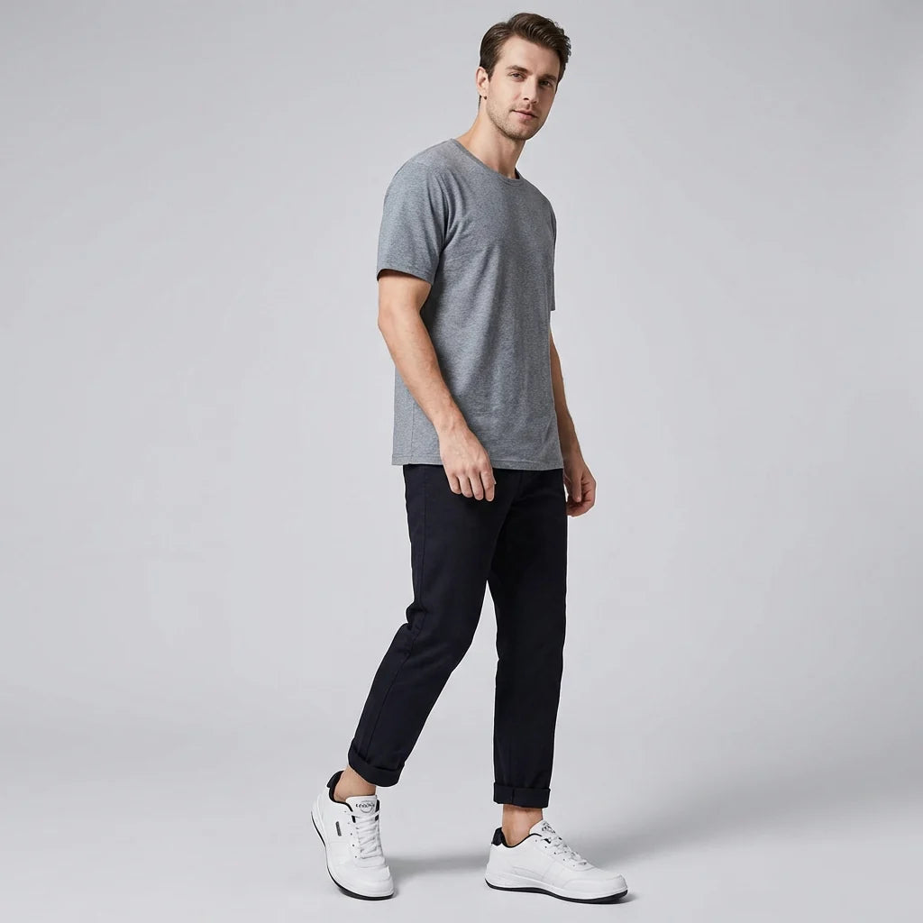 Mænds Ortopædisk Læder Sneakers