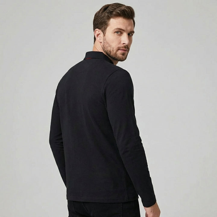 Lang-Langærmet Polo Shirt for Mænd