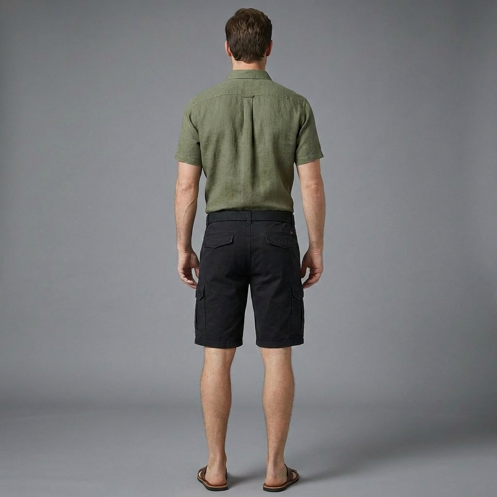 Herre Cargo Shorts Med flere lommer og slidstærk