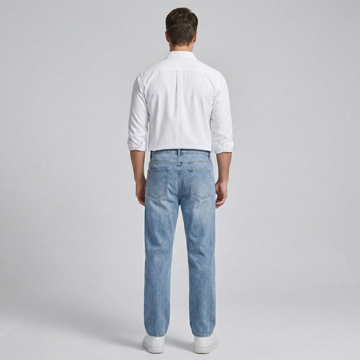 Lige denimbukser
