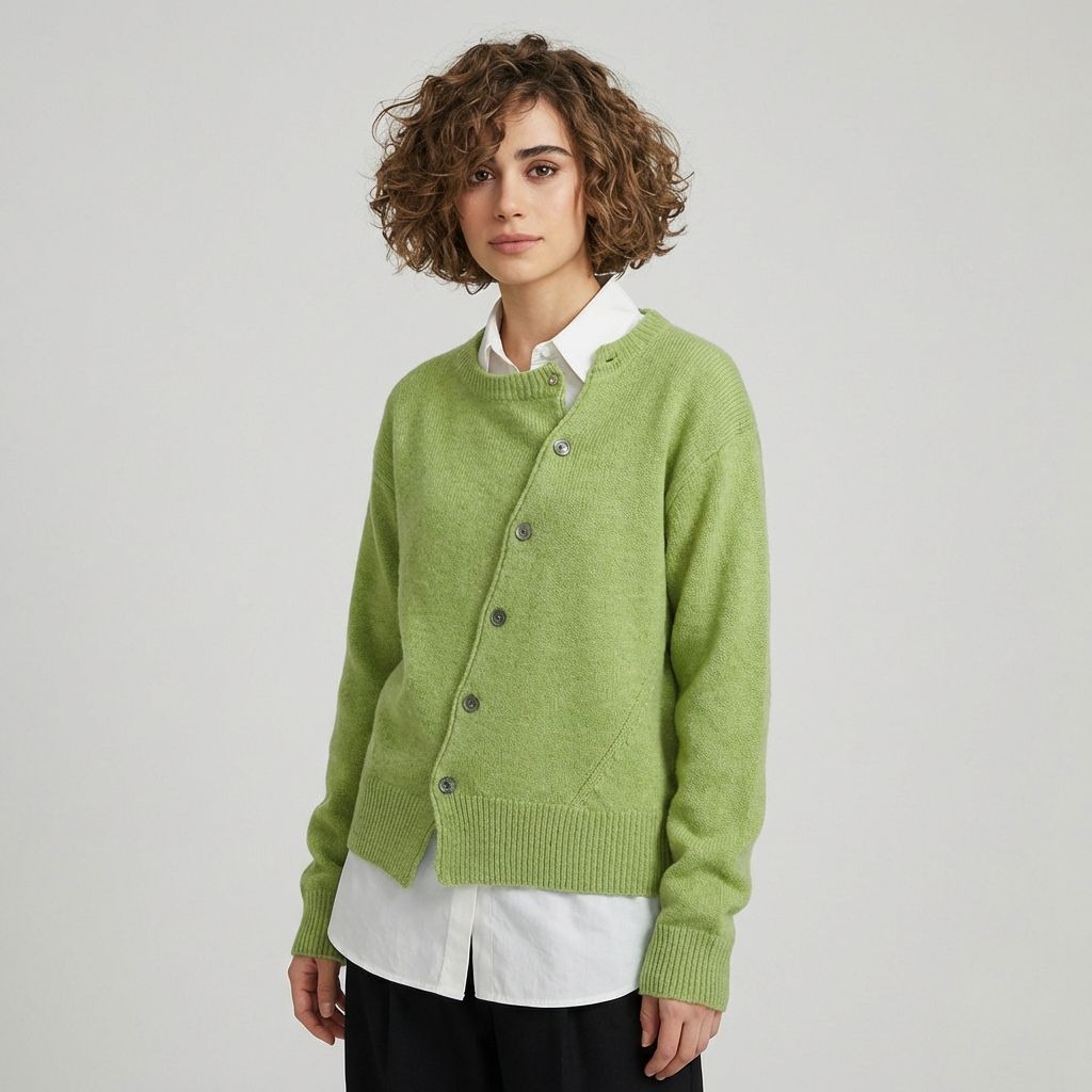 Blød Cashmere Wrap Cardigan
