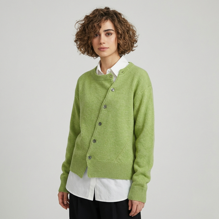 Blød Cashmere Wrap Cardigan