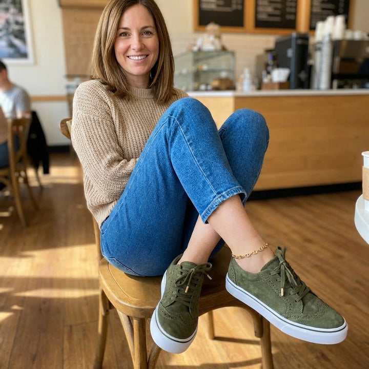 Kvinders Ortopædisk Lace-Up Sneakers