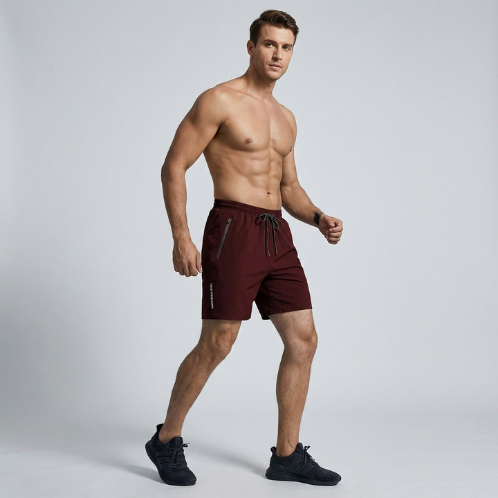 Hurtigtørrende aktive shorts