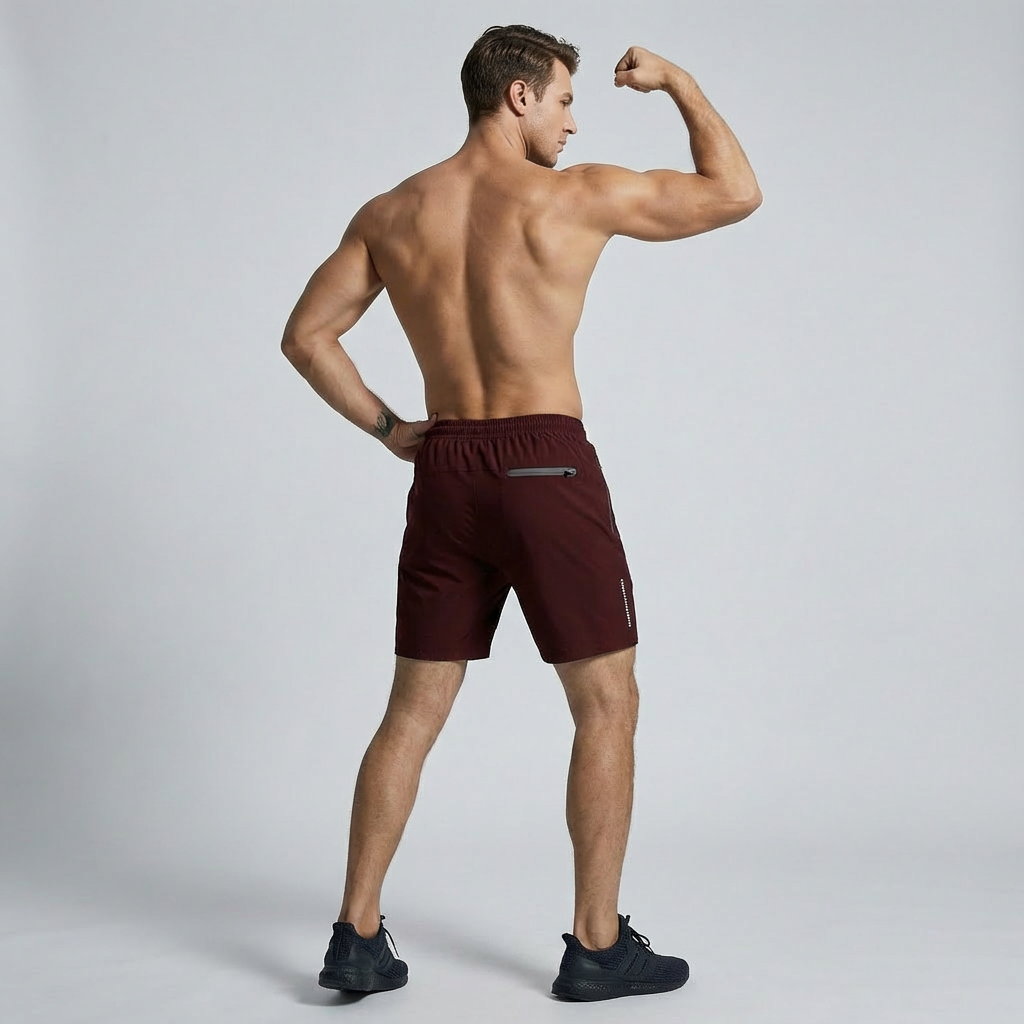 Hurtigtørrende aktive shorts