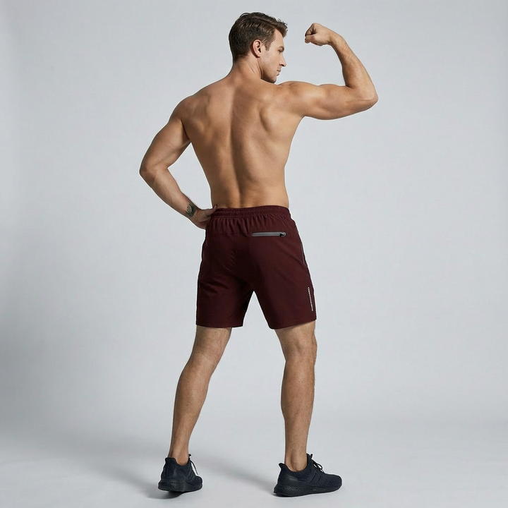 Hurtigtørrende aktive shorts