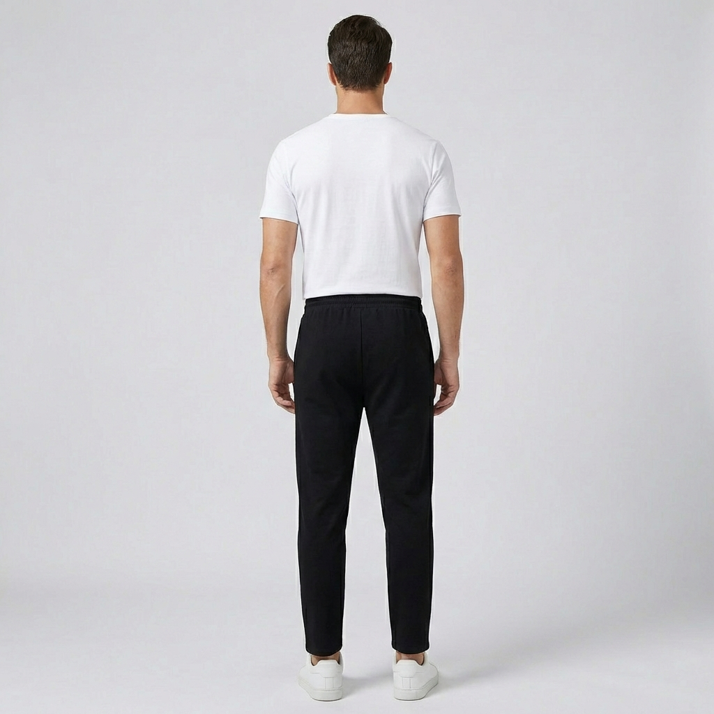 Mænd ' s Sporty Løbere med Lommer & Elastisk Linning