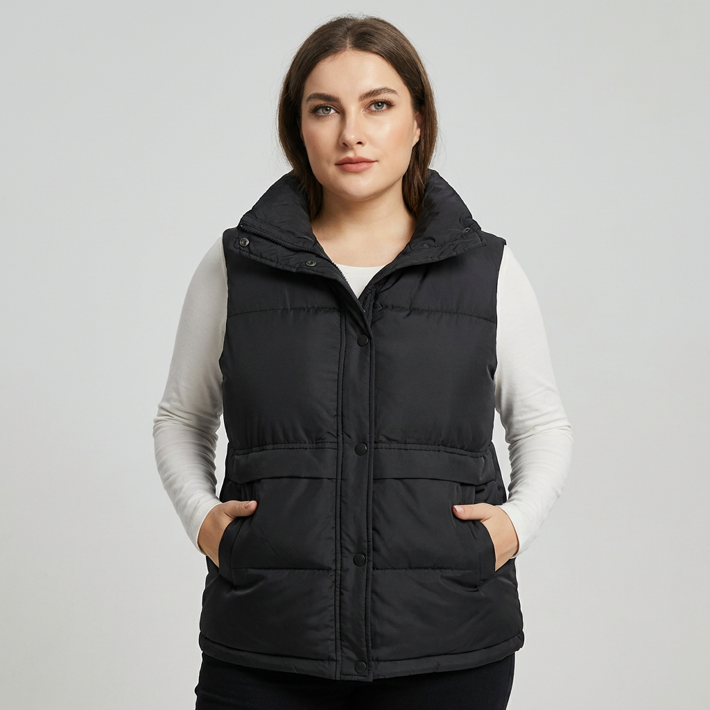 Dame vindafvisende vest