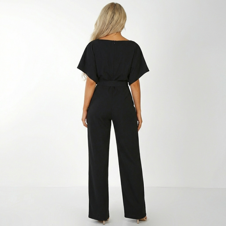 Elegant damejumpsuit med smal talje