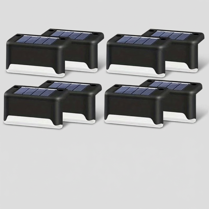 Trådløs LED solcellevæglampe