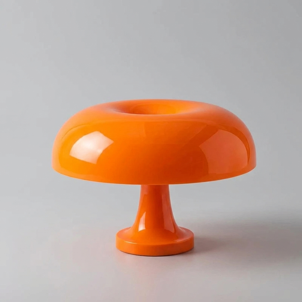 Retro svampe bordlampe