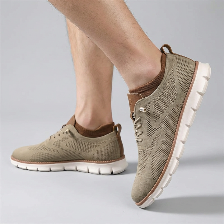 Herre åndbare og stilfulde mesh-sneakers