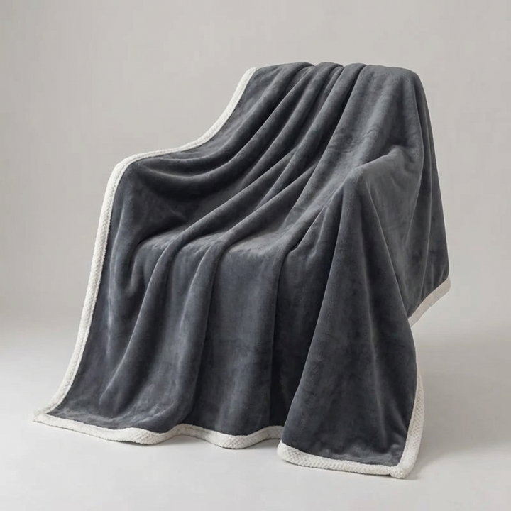 Tykt Polyester Fleece Tæppe