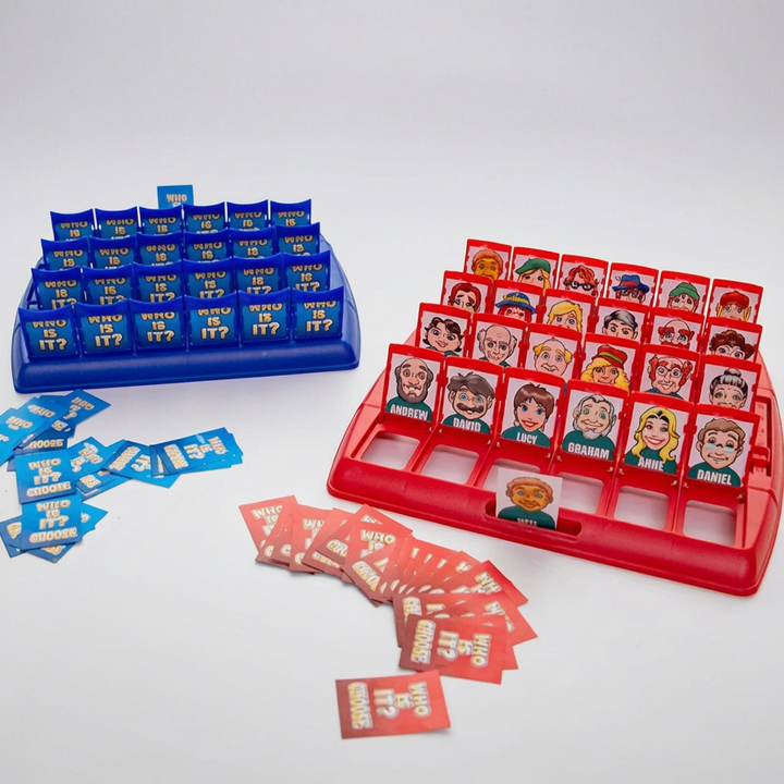 Interaktivt Gæt-Hvem-brætspil