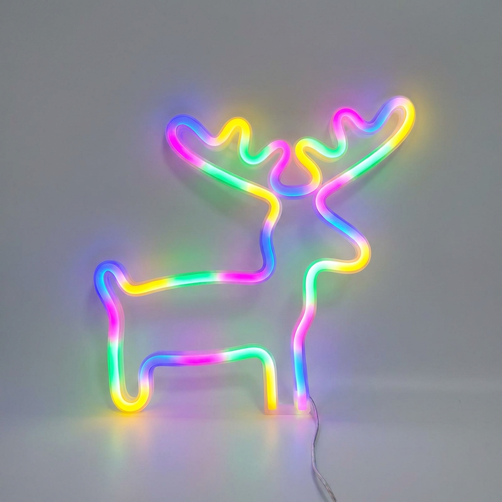Juletræ neonskilt