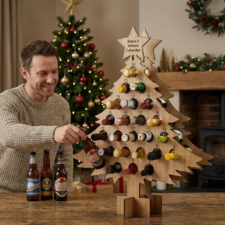 Ølflaske adventskalender