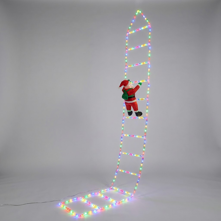 Klatrende julemandsdekoration