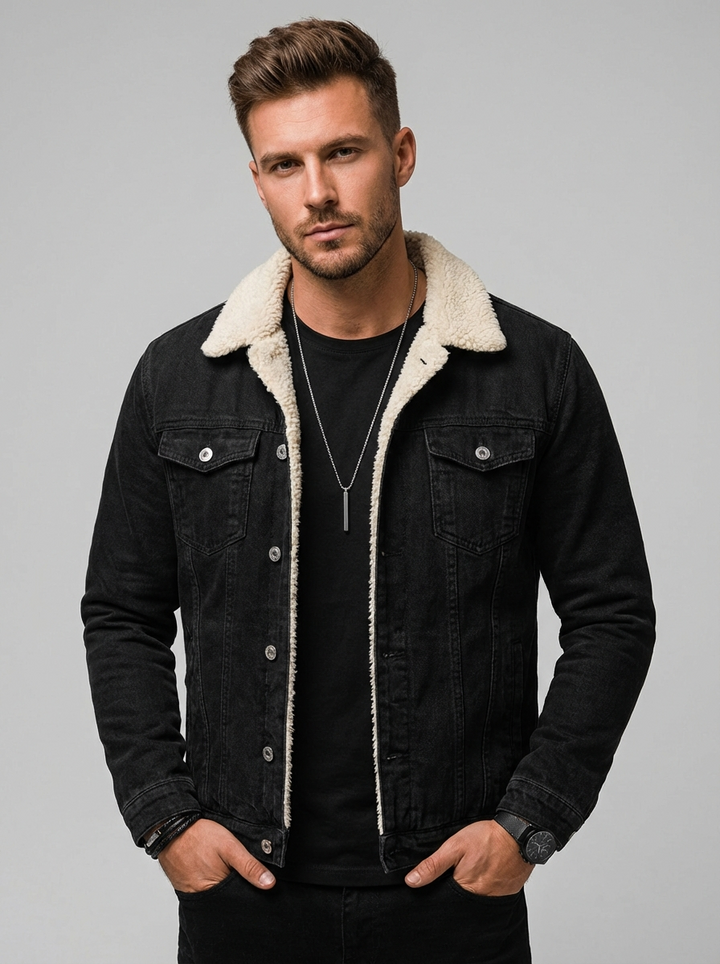 Tidløs denimjakke med klassisk pasform og urban coolness