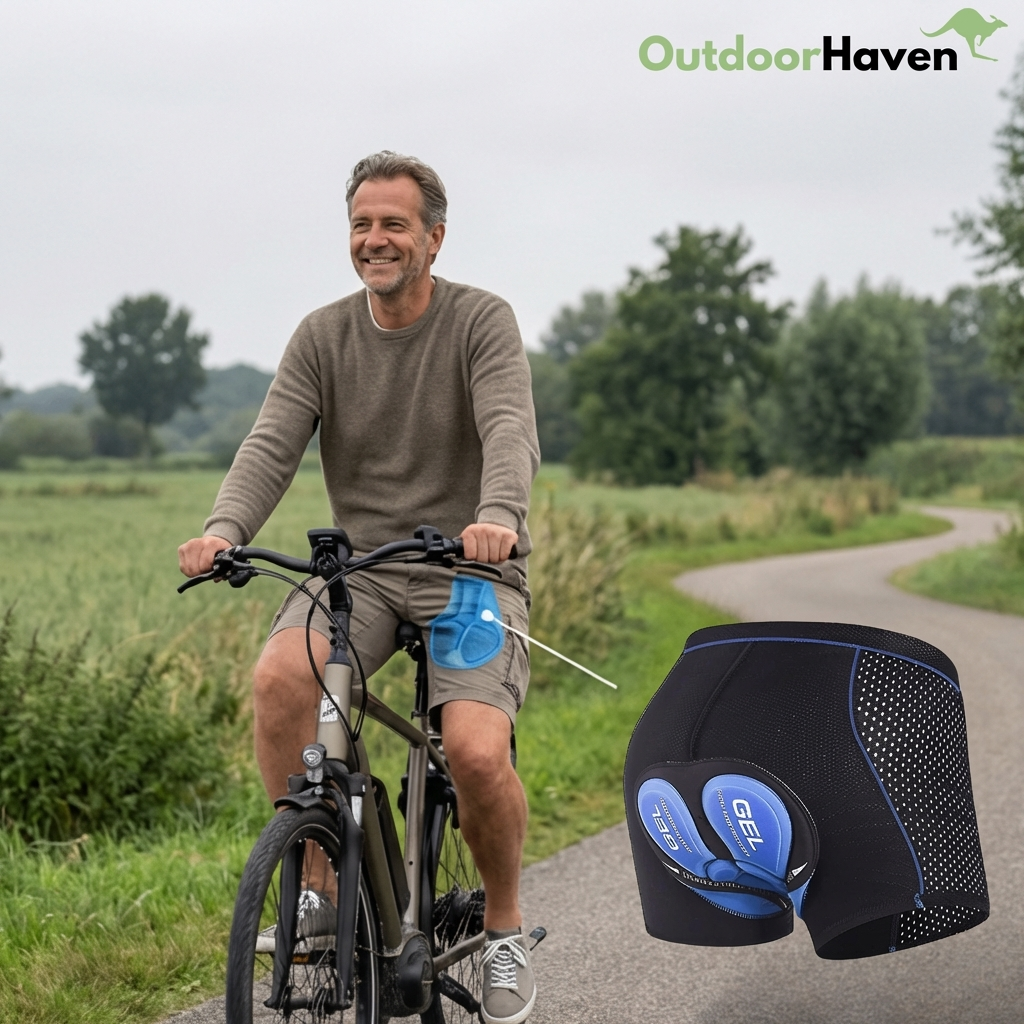 Polstrede cykelunderbukser med gel – til herrer & damer