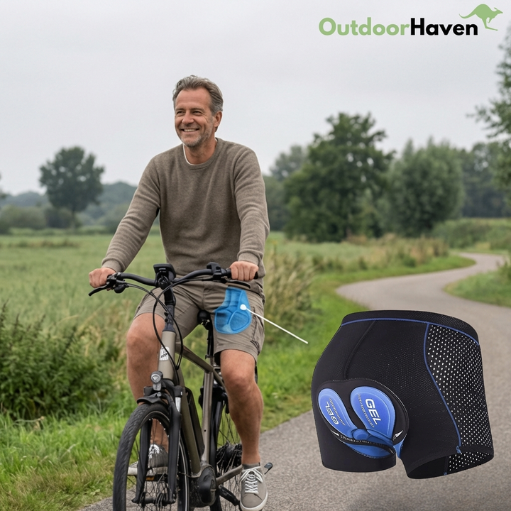 Polstrede cykelunderbukser med gel – til herrer & damer