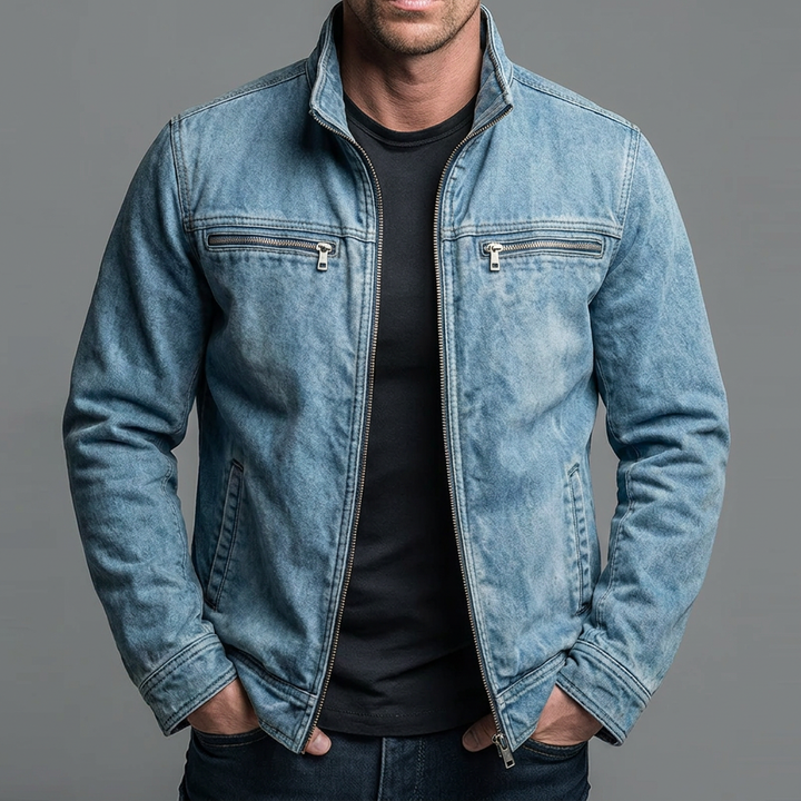Kylian-jakke i vintagestil