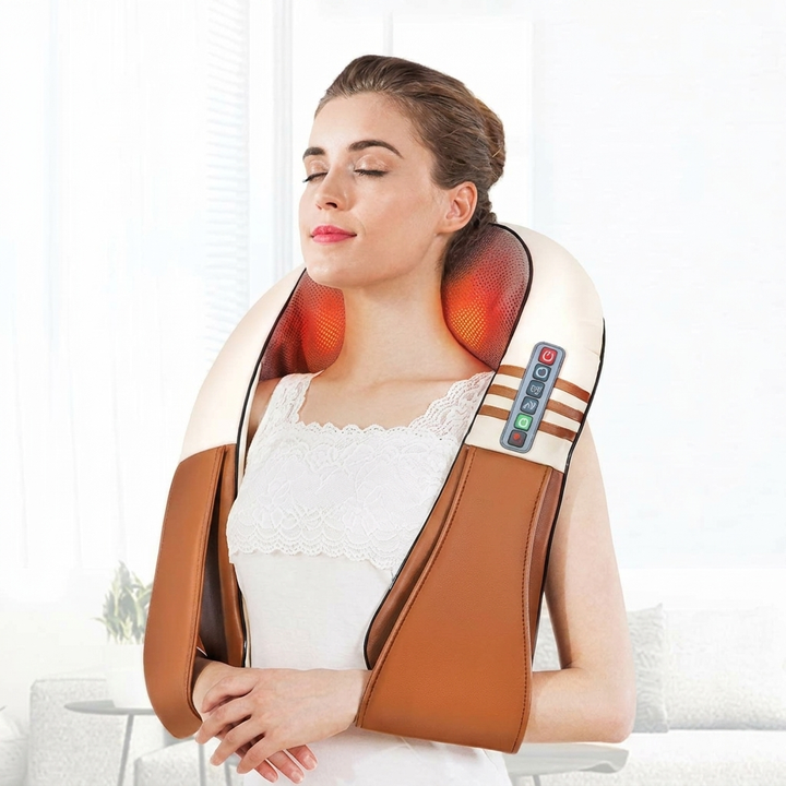 Afslappende Trådløs Massager – Perfekt til Hjem og Kontor