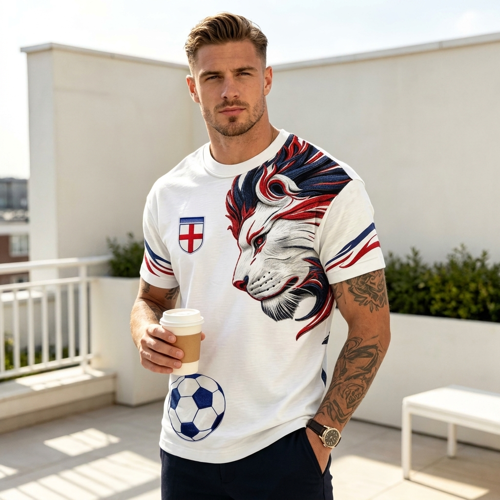 Mænds Casual Sommer T-Shirt - WC 2026