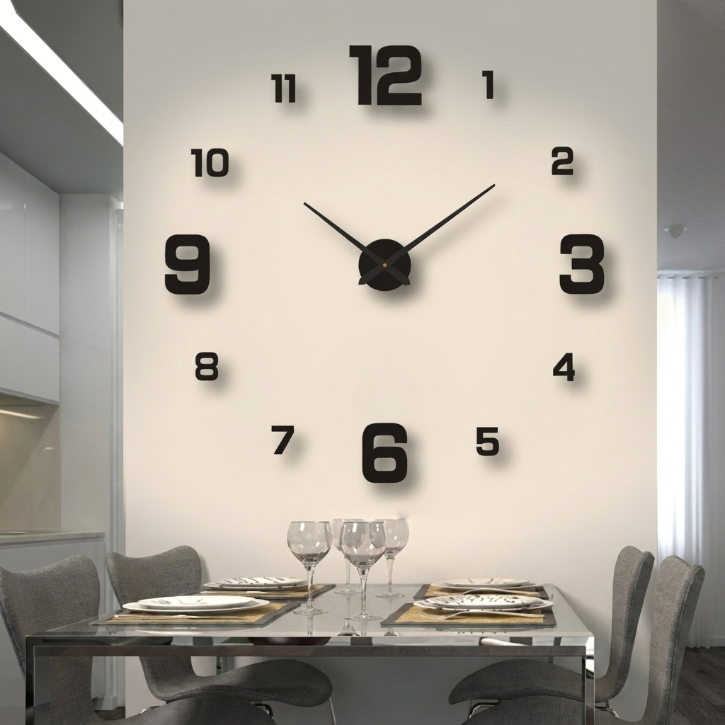Elegant Vægur med Minimalistisk Design