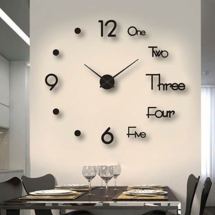 Elegant Vægur med Minimalistisk Design