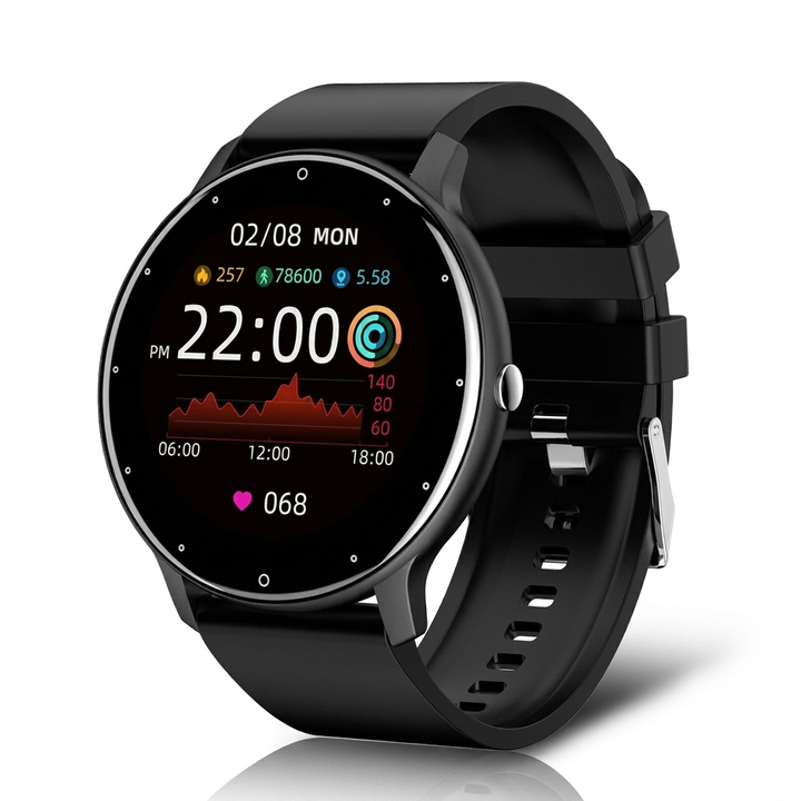 Moderne Smartwatch med Sportsrem