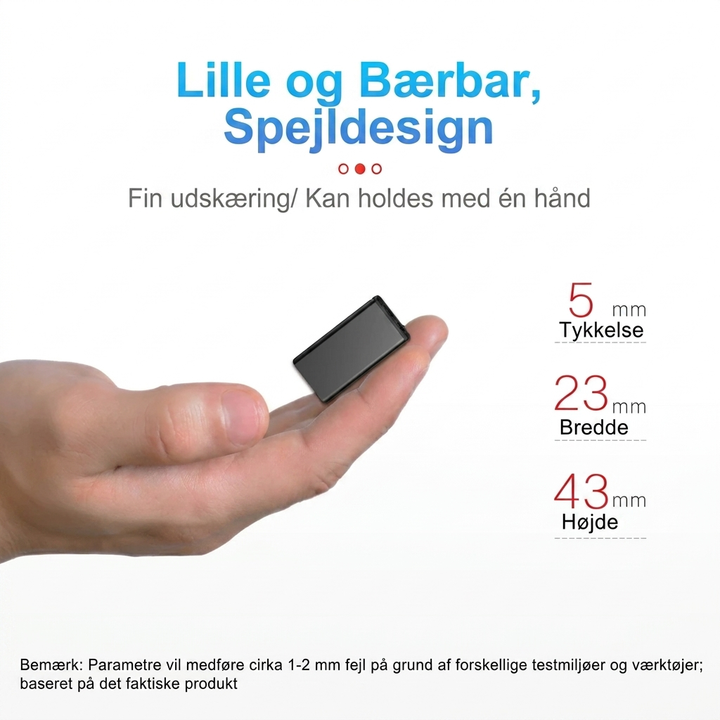 Kompakt Digital Lydoptager