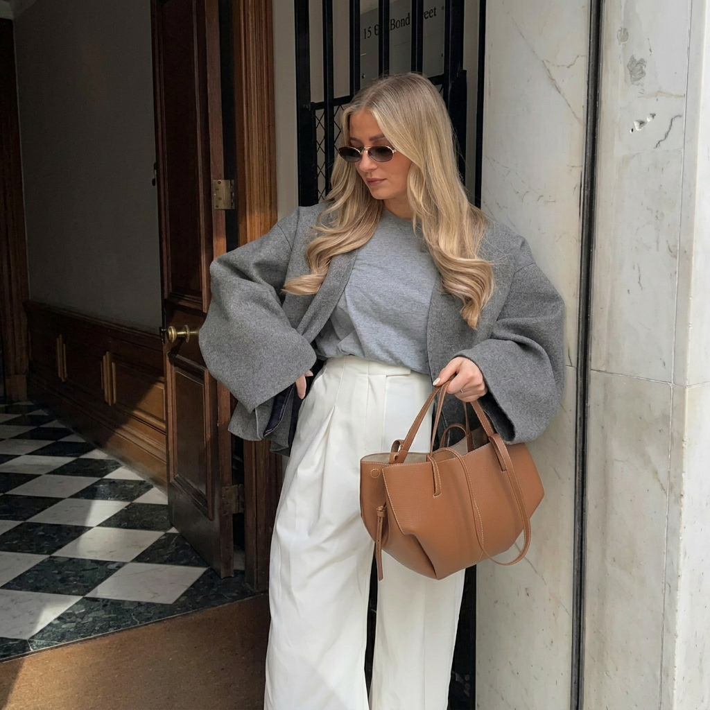 Praktisk Dame Tote Taske – Stor og Robust
