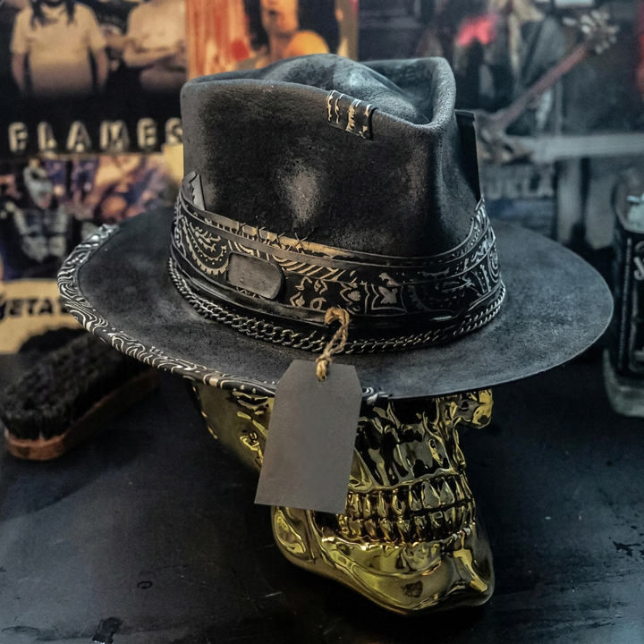 Artisan Hovedskalle Hat | Håndlavet og Trendy