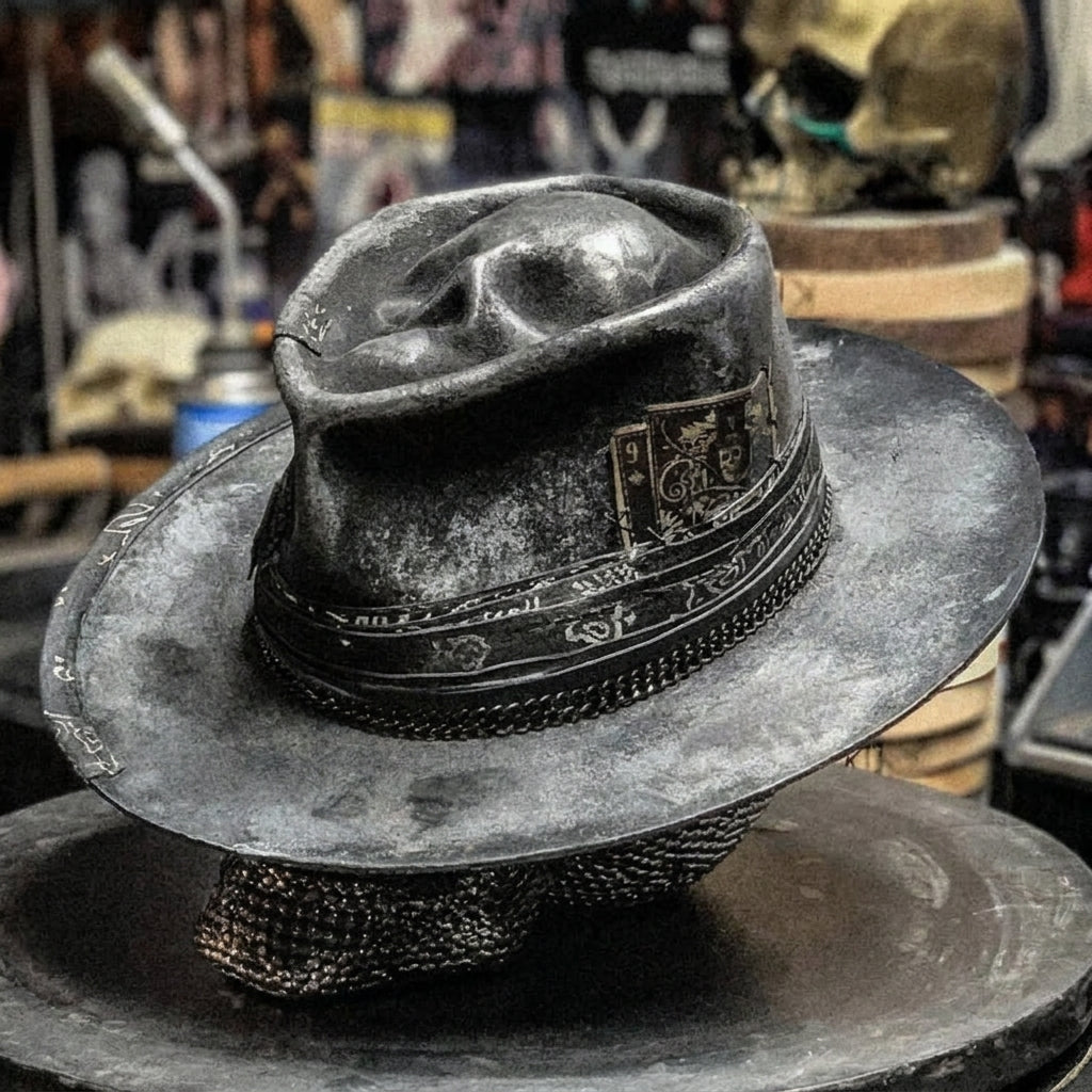Artisan Hovedskalle Hat | Håndlavet og Trendy