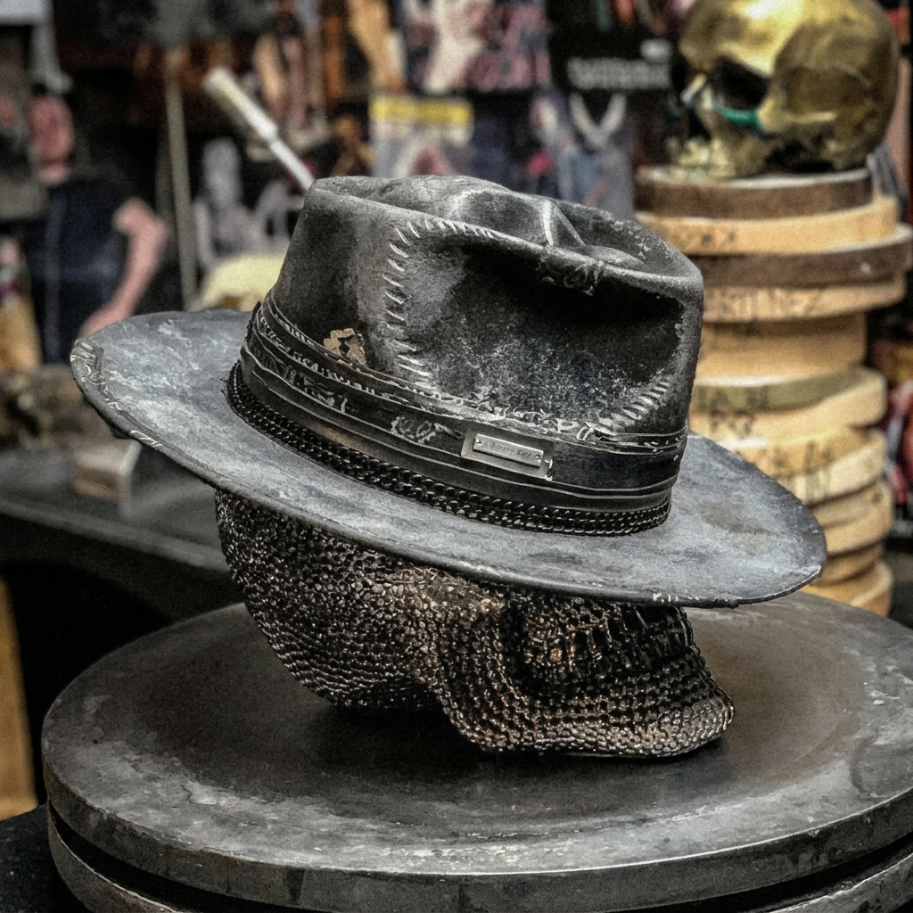 Artisan Hovedskalle Hat | Håndlavet og Trendy