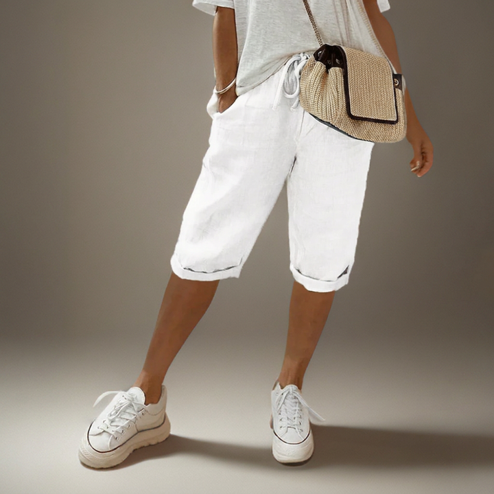 Løse shorts med kordelzug