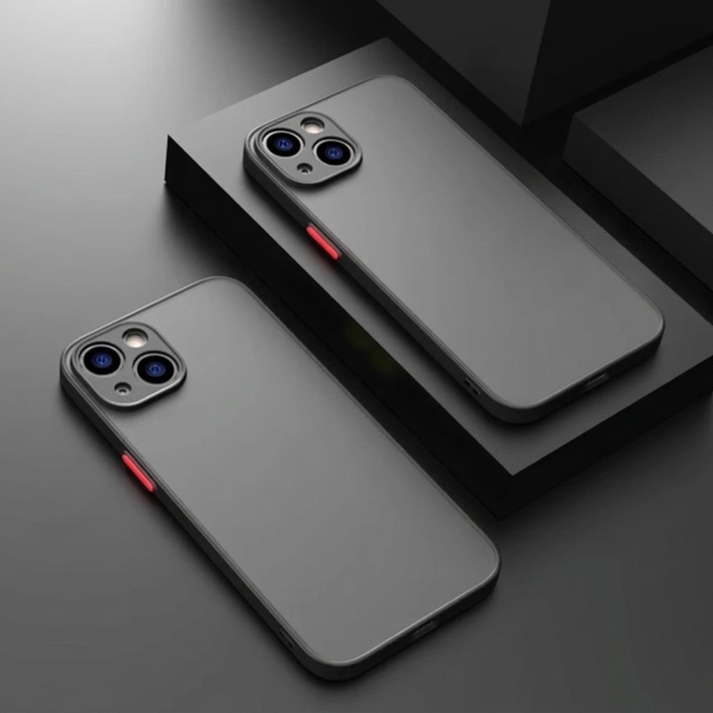 Minimalistisk Akryl Klar Telefon Etui
