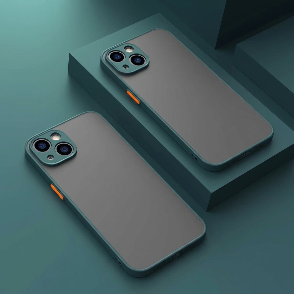 Minimalistisk Akryl Klar Telefon Etui