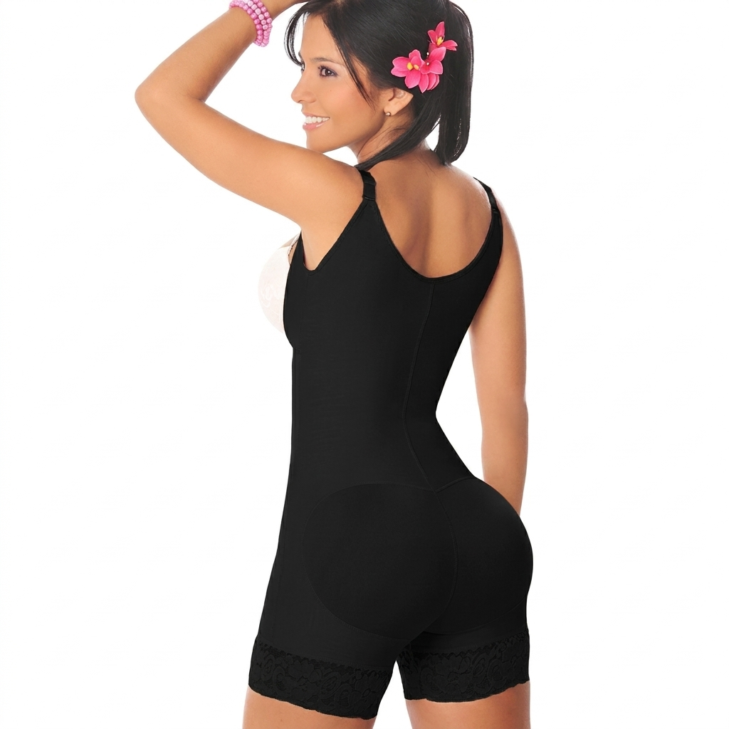 Sømløs Butt Lifter Formende Bodysuit