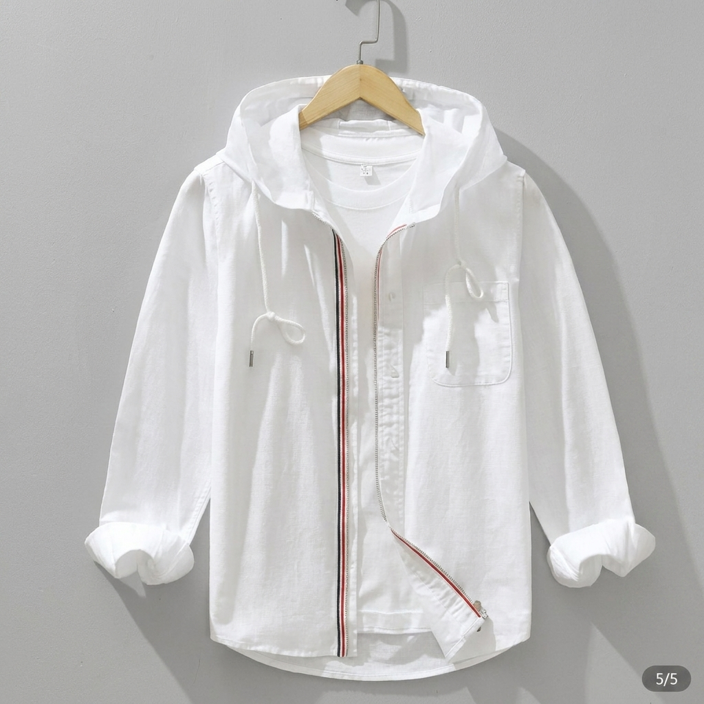Moderne Overshirt med Lange ærmer til mænd