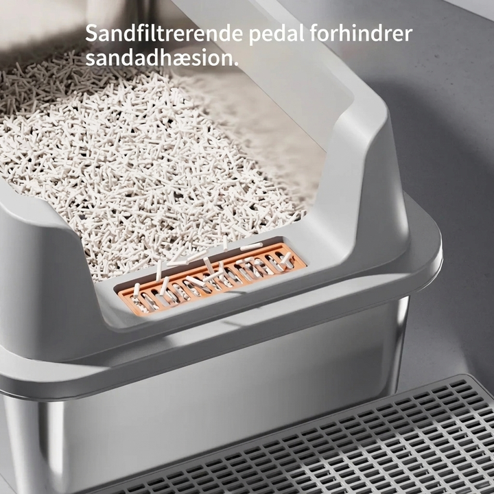 Nest Rustfrit Stål Kattebakke