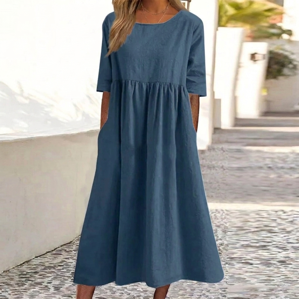 Kvinders elegante casual kjole