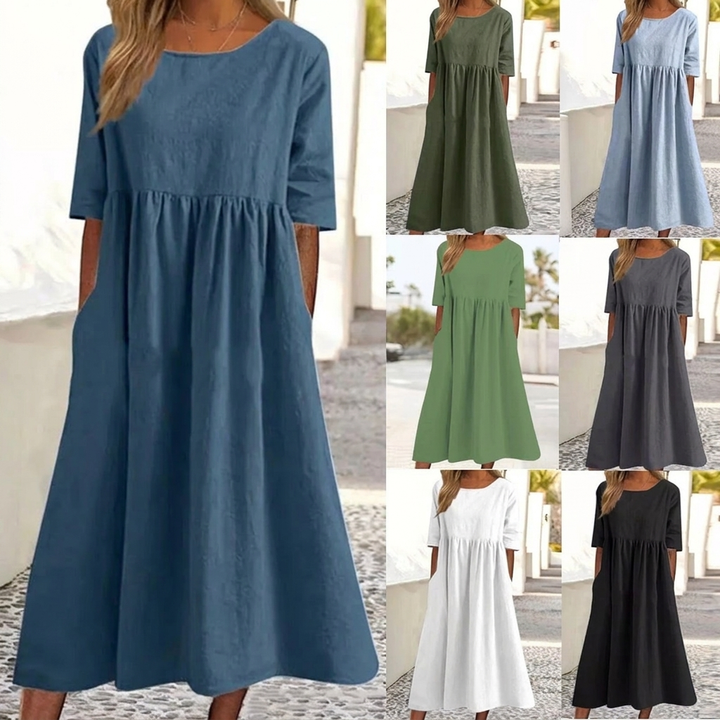 Kvinders elegante casual kjole