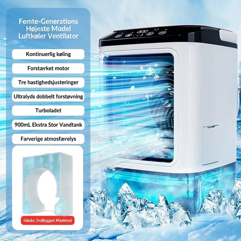 USB-skrivebords Ventilator